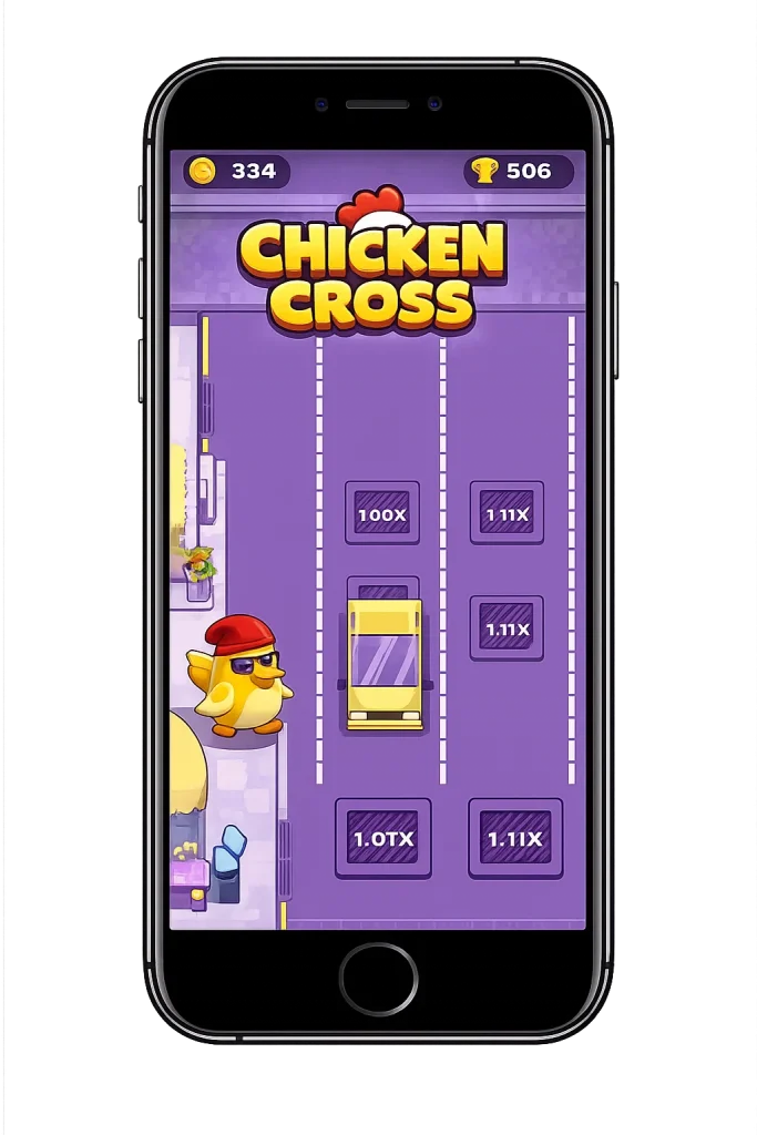 Chicken Cross Mobile