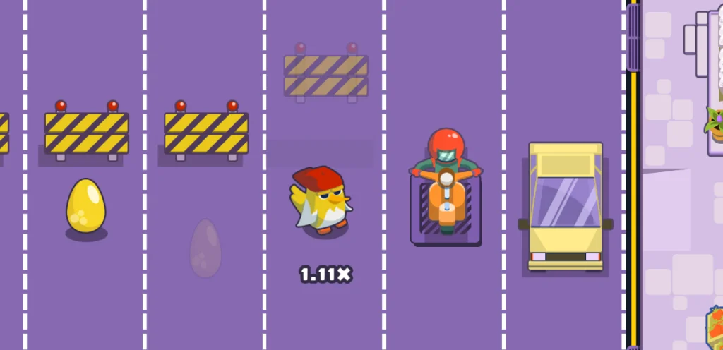 Demo Spiel Chicken Cross