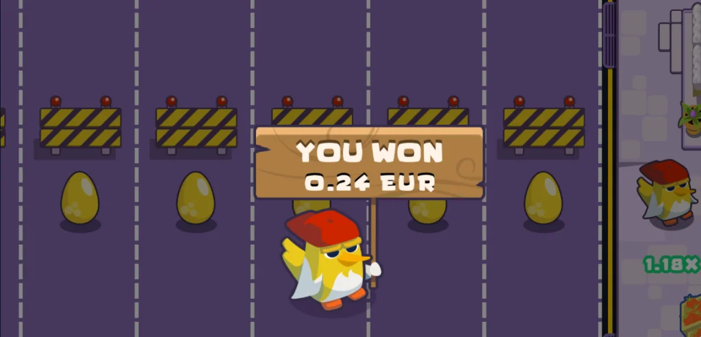 Spiel Chicken Cross